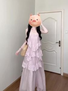 CHANGTONG | Romantic Lace Dress Summer
