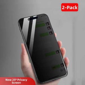 YOUSIDUN | Anti-Peeping Anti-Blue Light Shockproof HD Tempered Glass Screen Protector for iPhone 17 Pro 16 Pro Max 16 Pro 14 Pro 15 Pro