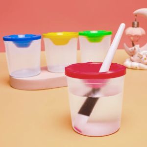 1/10pcs Childrens Painting Pen Wash Cup DIY Art Graffiti Paint Pen Wash Bucket Watercolor Gouache Diy Nail Brush Pen Wash Cup