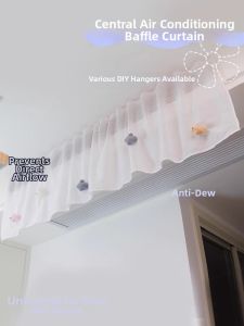 MAINUOJUJIA | Wind Blocking and Guiding Cover for Air Conditioner Side Vents