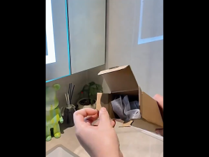 Walnut Bathroom Towel Rack Wall Mounted Bathroom Towel Bar with Metal Rod