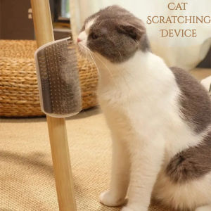 Cat Scratching Device Fixed Hair Device Cat Scratching Face Tickling Comb Corner Comb