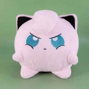 AOGER | Very Soft Fluffy Jigglypuff Plush Toy Stuffed Anime Throw Pillow Japanese Style Plushies Cartoon Doll Sofa Bed Home Decor Gifts