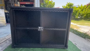 ตู้เบสแผ่นดินไหว12 นิ้ว (ตู้เปล่า) ไม้ปาติเกิ้ล หนา15มิล อุปกรณ์ครบ  งานพ่นเม็ดสีระเบิด ตัดงานด้วยเครื่องCNC