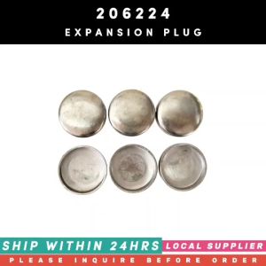 206224 EXPANSION PLUG 4017621 / 3629168 [PACK OF 4PCS] (MUST INQUIRE 1ST PRE-ORDER ONLY!!! LOCAL SUPPLIER WARRANTY) FOR CUMMINS ENGINES B5.9 GAS PLUS CM556 G5.9 AND MORE
