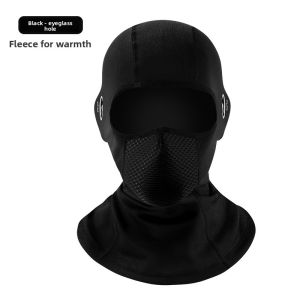 Winter Thermal Riding Face Mask Windproof Fleece Lined Neck Warmer for Motorcycle Helmet Skiing