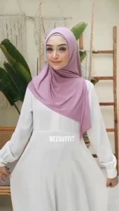 HIJAB SEGITIGA INSTAN | SEGITIGA JERSEY DEWASA