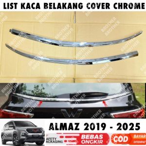 List Kaca Belakang Wuling Almaz 2019 2023 2024 2025 Cover Chrome