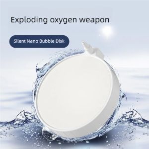 Aquarium Aeration Stone Bubble Maker Mini Oxygen Pump Fogging Air Disk Aquatic Tank Aromatherapy Diffuser Fish Tank Accessories
