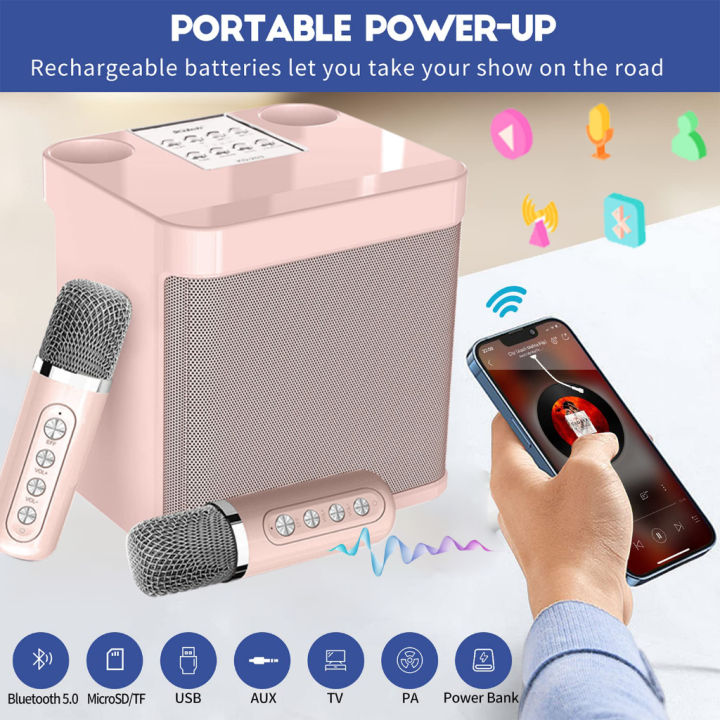 Portable Bluetooth Speaker for karaoke Family Bluetooth Speaker