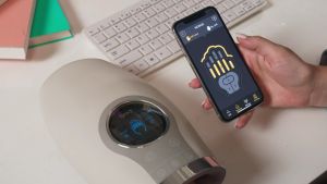 Breo รูปแบบ WOWO S การนวดมือ นวดกดจุดสะท้อน เนื่องจากความแข็งแรง ถูกเข้าถึงจุดฝั่งเข็ม