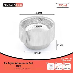 ABLPACK | Air Fryer Dedicated Aluminum Foil Pan