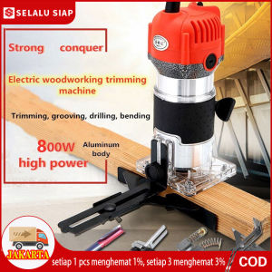 Wood Trimmer 370 1/4 Mesin Router Profil Kayu 6 mm Mesin Profil Router Trimmer Kayu Triplek 6.35mm Mesin Trimer Profil Mesin Ukir Kayu KAIROS Router Ukir List Kayu Murah Berkualitas ORIGINAL