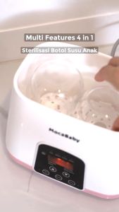Mocababy sterilizer botol bayi Alat Steril Botol Susu Bayi ada Remote/ Penghangat botol steril bayi / alat steril asi botol