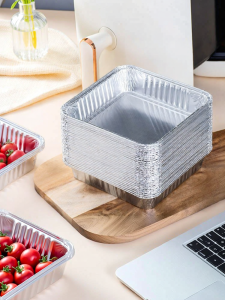TIJU | Air Fryer Disposable Aluminum Foil Tray