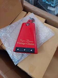 คาวเบล เนื้อเหล็ก super drums ขนาด8นิ้วใช้กับกลองชุดงานดนตรีทั่วไปราคา1ชิ้น