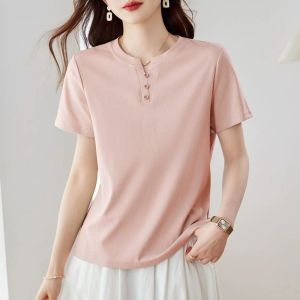 QIAOXIZI | Stylish and Versatile Loose Slimming T-Shirt Women