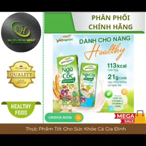 Lốc 4 Hộp-  Ngũ Cốc Dinh Dưỡng Việt Ngũ Cốc 180ml
