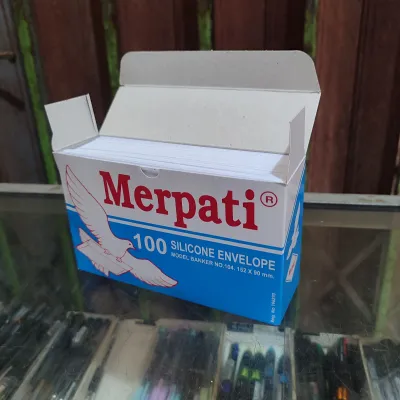 1 Pak Amplop Putih isi 100 Lembar ( Ukuran Mini & Kecil )