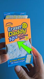 Miếng Chà Tẩy Eraser Daddy Chính Hãng – Mút Xốp Bọt Biển Lau Chùi Siêu Sạch Không Dùng Hóa Chất