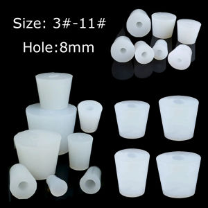 1pcs Silicone Fermenter Cover Plug Stoppers With 8mm Hole For Airlock Valve Brew Wine Rubber Fermenting Lids Fermenting Supplies