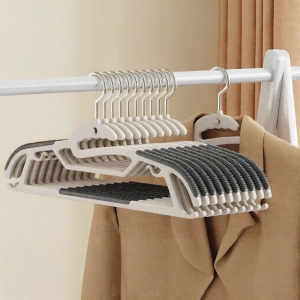 ไม้แขวนเสื้อกันลื่นสำหรับนักเรียน