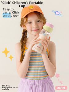 VRIUKNT | Children Student School Portable Straw Cup