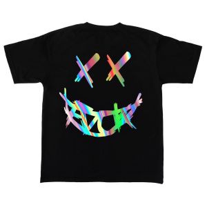 fvck-id Reflective Oversize Joker T-shirt 20s Japan Cotton