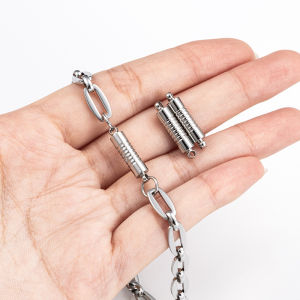 Stainless Steel Polished Powerful Magnet Buckle diy Jewelry  Magnet Connection Clasps Accessories Lock