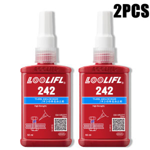 LOOLIFL | Threadlocker Medium Strength Thread Locking Adhesive Screw Bolt Anti-loose Glue Removable Anaerobic Sealant For Metal Fasteners