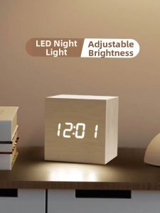LED Digital Clock for Desk  Nightlight