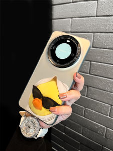 เคสโทรศัพท์ Huawei Mate70Pro แบบน่ารัก ดีไซน์เรียบง่าย กระจกมองเห็น หน้าจอโค้ง ป้องกันเลนส์ สำหรับผู้หญิง ดีไซน์น่ารัก