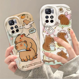 Adorable Unique Design Phone Case for Redmi Note11 Series Soft Silicone Protective Cover Cute Cartoon Style Womens Favorite