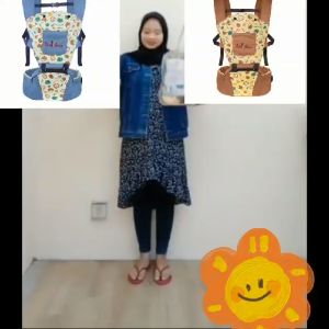 Baby Family Hipseat Gendongan Bayi BFG9102 Seri Landak - Gendongan Depan Bayi