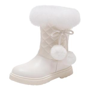 Girls Winter Snow Boots Fur Lined