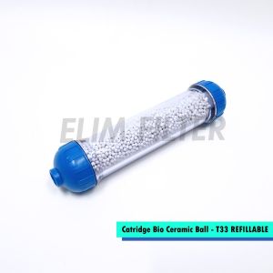 Catridge Bio Ceramic Ball - T33 Refillable / Reserve Osmosis
