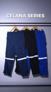 Celana Safety / Celana Wearpack Safety Warna Biru Navy