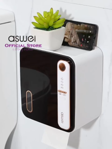 ASWEI A121ZJH Aromatherapy Tissue Box Spray - Kotak Tempat Tisu Aromaterapi Sensor Spray