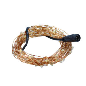 DC12V LED String Lights 10/20/30/50m Flexible Copper Wire Modeling Decor For Street Party Festival Fairy Starry Lamp
