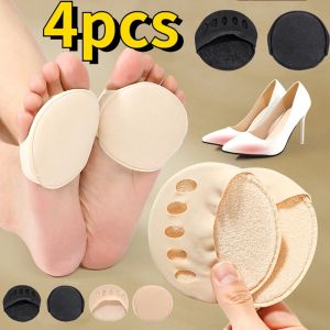 4Pcs Five Toes Forefoot Pads for Women High Heels Half Insoles Foot Pain Care Absorbs Shock Socks Toe Pad Massaging Toe Pad