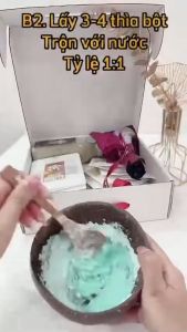 mặt nạ đắp mặt cà phê nguyên chất - Đắp mặt - Rửa mặt - Giúp tẩy da chết Dưỡng trắng da Calen (Mask bột cà phê)