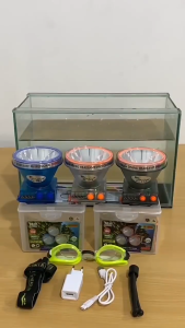 BONUS TRIPOD~Senter Kepala Selam Super Terang JINLONG JL-909 LED 300 Watt GRATIS KACAMATA SELAM | Senter Selam Cahaya Putih Baterai Jumbo Lithium 15.000mAh Waterproof Rechargeable Cas Isi Ulang Tahan 20 Jam Non-Stop | Senter 300W Super Terang | GA