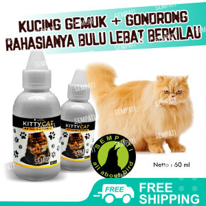 SEMPATI Kitty Cat: Obat Penumbuh Bulu Kucing & Vitamin Bulu Kucing Anti Rontok