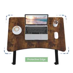 Mxtark Pneumatic Table Portable Desk 28 inches Desk Height Adjustable Table Mobile Standing Desk Height Adjustable Rolling Laptop Desk Stand Desk with Lockable Wheels Adjustable Desk U shape