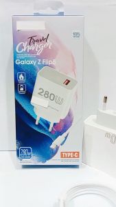 Charger SMSNG Galaxy Z FLIP 5 280W Fast Charger Travel Charger Support Fast Charging
