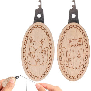 Bộ 2 Dụng Cụ Luồn Kim Hình Thú Dễ Sử Dụng Hỗ Trợ May Vá Thêu Làm Thủ Công Dành Cho Mẹ Bà Giữ Kim