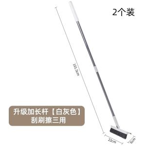 Long Handle Bathroom Tile Floor Brush No Dead Angle Cleaning Wall Wash Brush Gap Cleaner Household Toilet Cleaning Tool