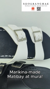 Marikina-made sandals for women (black and white)