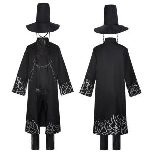 K-POP Devil Boy Band Cosplay Costume for Boys Korean Wave Superstar Twice Dimensional Ancient Style Hunting Magic Girl Group