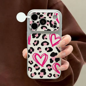 Leopard Print Leather Phone Case For iPhone 17 Cases iPhone 17 Pro Max 16 Pro 13 15 11 12 14 Shockproof Bumper Soft Fundas Cover